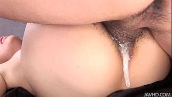 play Creamy pussy with flakes fucked by an unshaven cock