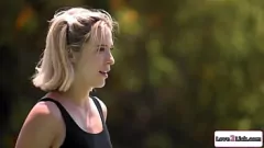 play Wet & Wild: Aiden Ashley and Whitney Wright Lesbian Pool Romp